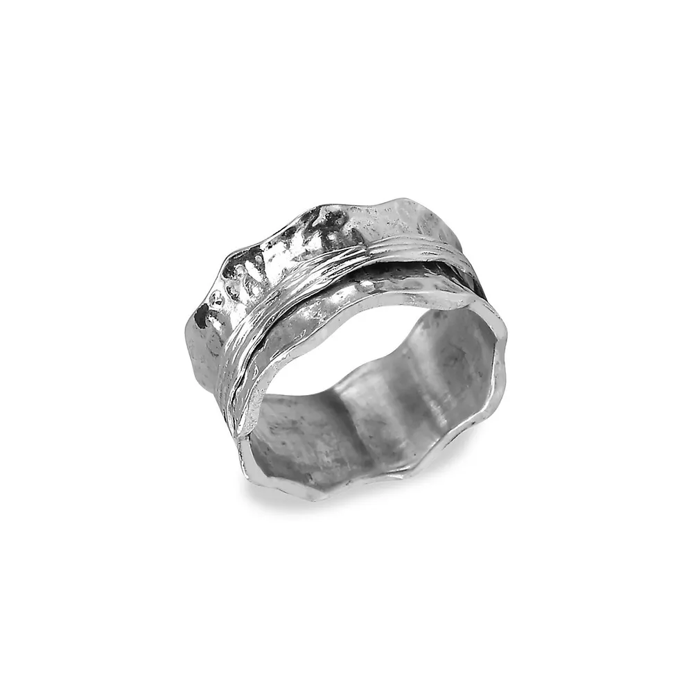 Serenity 925 Sterling Silver Divine Meditation Ring