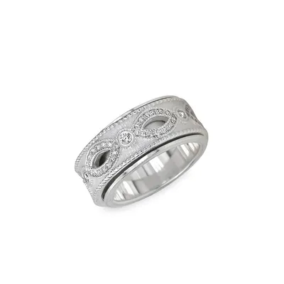 Eternal Jewel Embrace 925 Sterling Silver Ring
