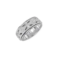 Eternal Jewel Sacred 925 Sterling Silver Band Ring