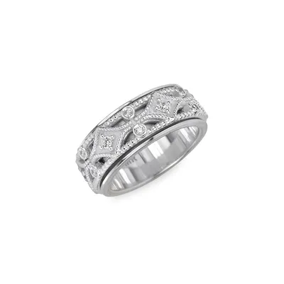 Eternal Jewel Sacred 925 Sterling Silver Band Ring