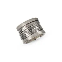 Serenity 925 Sterling Silver Multi-Row Band Ring