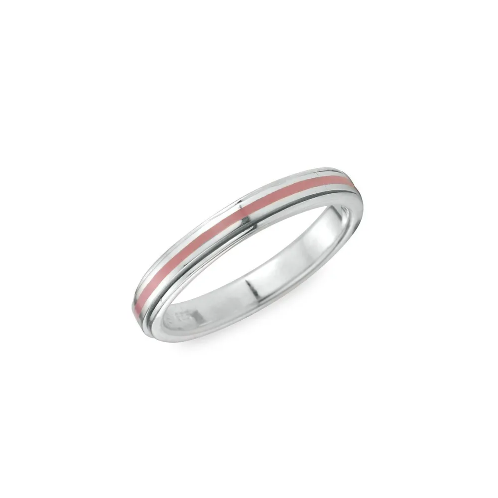 Stackable Spiritual Live 925 Sterling Silver Meditation Ring