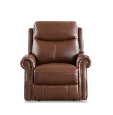 Royce 41 In. Power Headrest Zero Gravity Reclining Leather Chair