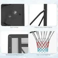 Portable Basketball Hoop For Swimming Pool Or Backyard
