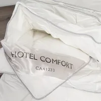 Hotel Comfort Synthetic Duvet, 100% Cotton, Microgel Fiber 3d Filling