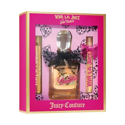 Viva La Juicy Gold Couture 3-Piece Fragrance Gift Set