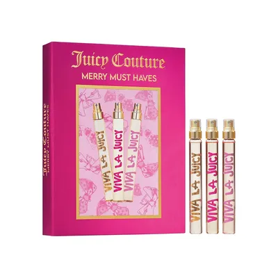 Viva La Juicy 3-Piece Fragrance Travel Coffret Gift Set