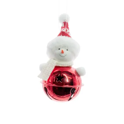 Hanging Snowman Ornament (pack Of 8