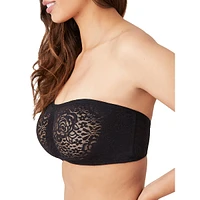 Halo Lace Strapless Underwire Bra 854205