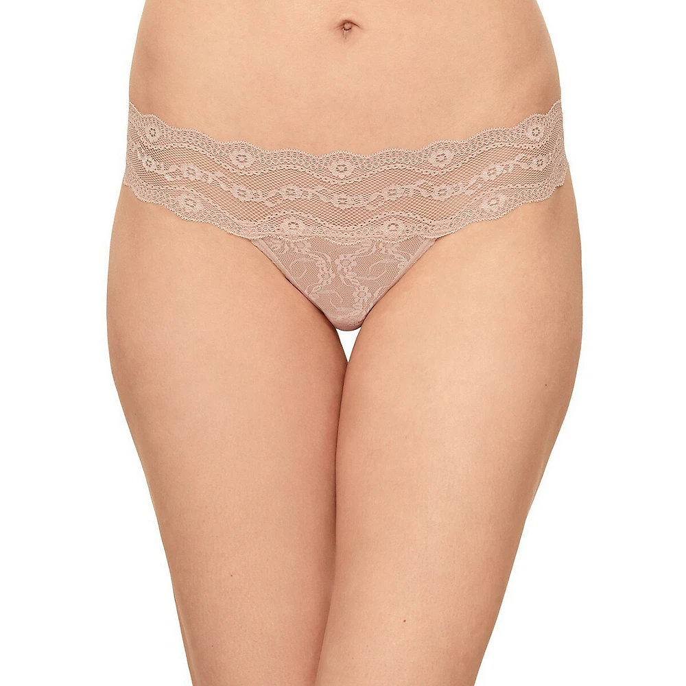 Lace Kiss Thong