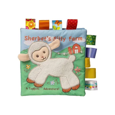 Livre doux Sherbet l'agneau pour bébé Taggies