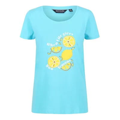 Womens/ladies Filandra Vi Lemon T-shirt