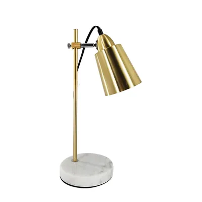 Table Lamp, 16.1'' Height, From The Conroy Collection, Gold