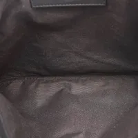 Pre-loved Navy Clip Clutch Bag