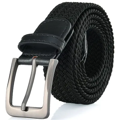 Elastic Braided Stretch Belt
