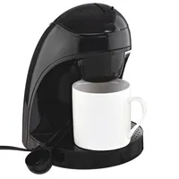 Brentwood 1-cup Coffee Maker W/mug, Black
