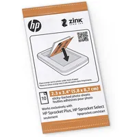 Sprocket 2.3 X 3.4 Premium Instant Zink Sticky Back Photo Paper Compatible W/ Hp Select And Plus Printers