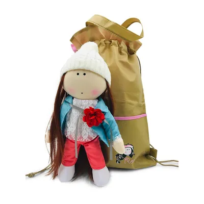 Dahlia Soft Doll & Backpack