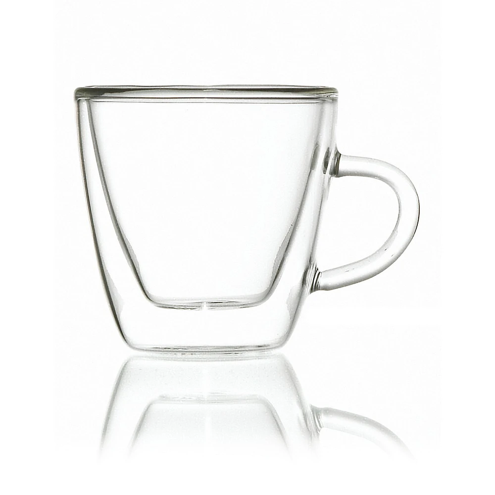 Grosche Turin Double Walled Espresso Cups (Set of 2)