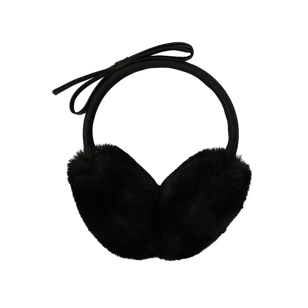 Shoelace Bow Earmuffs