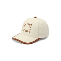 C Cotton Canvas Baseball Cap