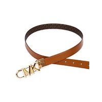 MK Monogram Reversible Leather Belt