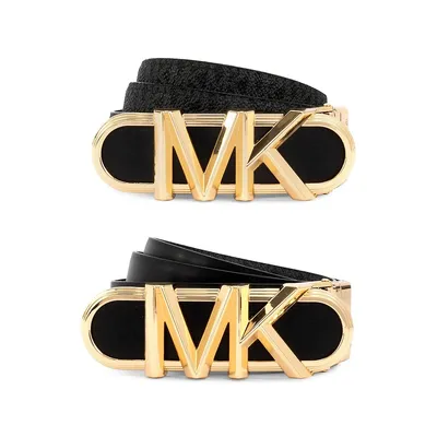 MK Monogram Reversible Belt