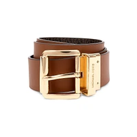 Women's Reversible Roller-Buckle Belt