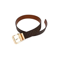 Women's Reversible Roller-Buckle Belt