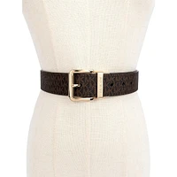 Women's Reversible Roller-Buckle Belt