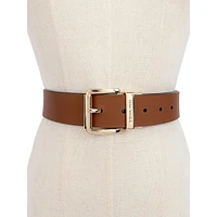 Women's Reversible Roller-Buckle Belt