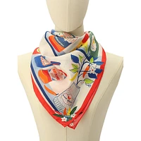 Hot Sauce Silk Square Scarf