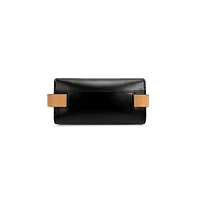 Bow-Front Leather Belt Bag