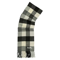 Wool Check Muffler Scarf