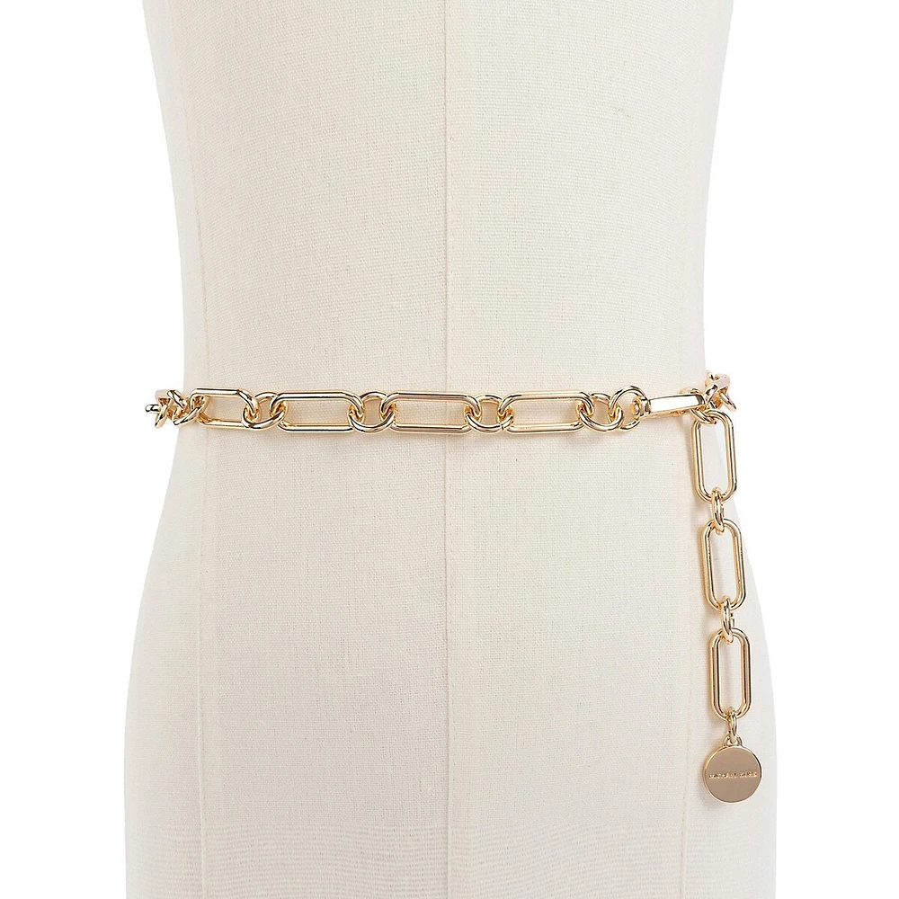 Paperclip Chain Belt