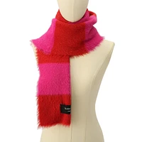 Awning Stripe Fuzzy Scarf