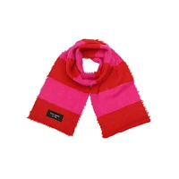 Awning Stripe Fuzzy Scarf