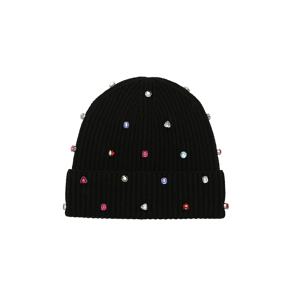 Embellished Knit Toque