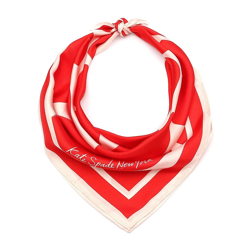 Sweet Hearts Silk Bandana