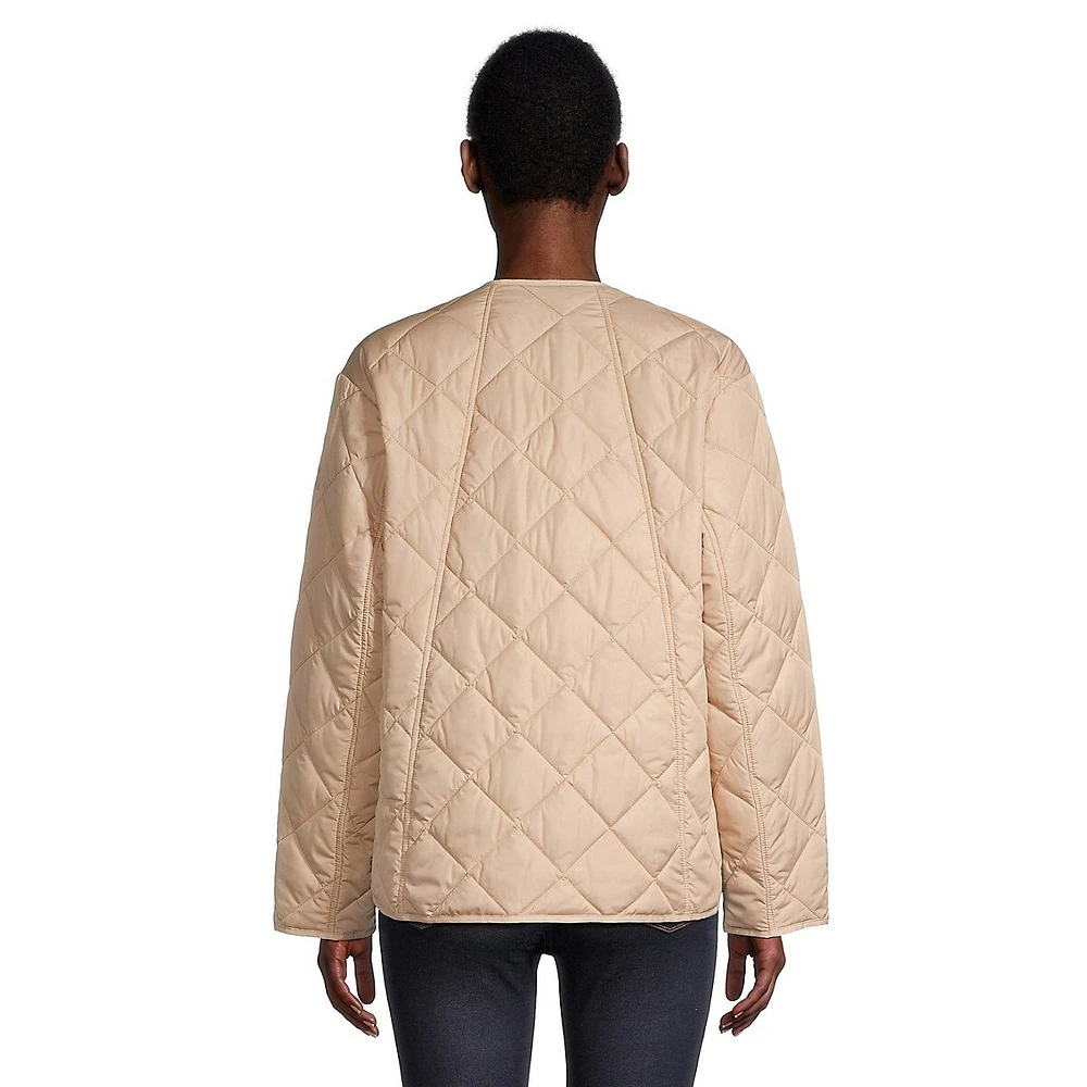 Diamond Quilt Polyfill Jacket