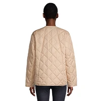 Diamond Quilt Polyfill Jacket