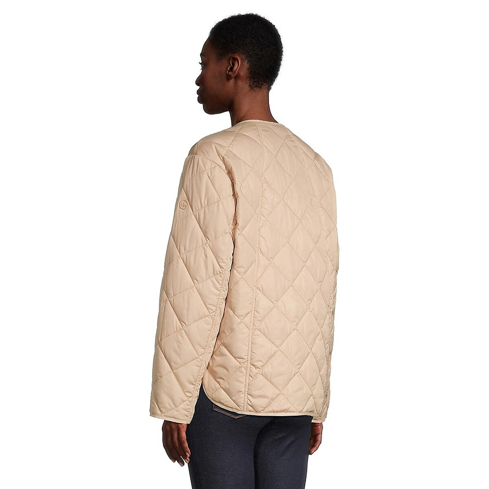 Diamond Quilt Polyfill Jacket