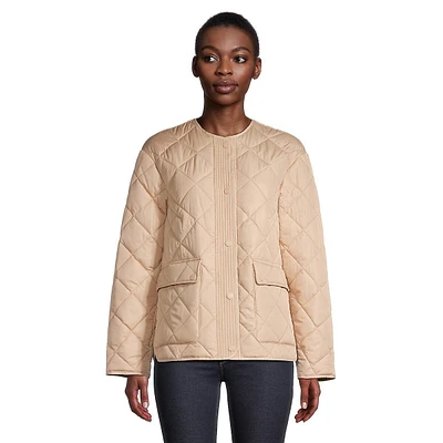 Diamond Quilt Polyfill Jacket