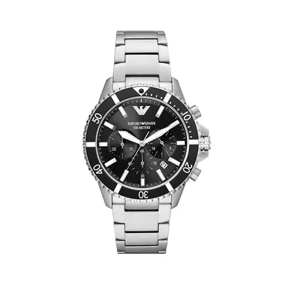 Chronograph Stainless Steel Watch AR11360