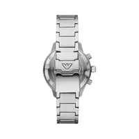 Montre-bracelet chronographe en acier inoxydable AR11500
