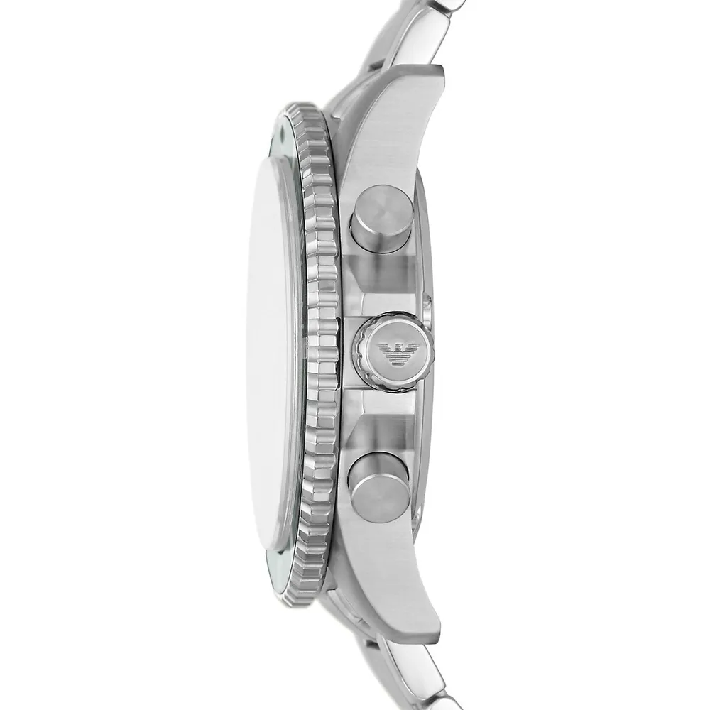 Stainless Steel Chronograph Bracelet Watch AR11500