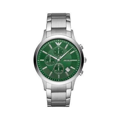Stainless Steel Chronograph Bracelet Watch AR11507