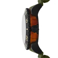 Green Polyurethane Strap Watch AR11540