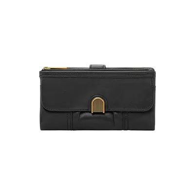 Cora Leather Clutch
