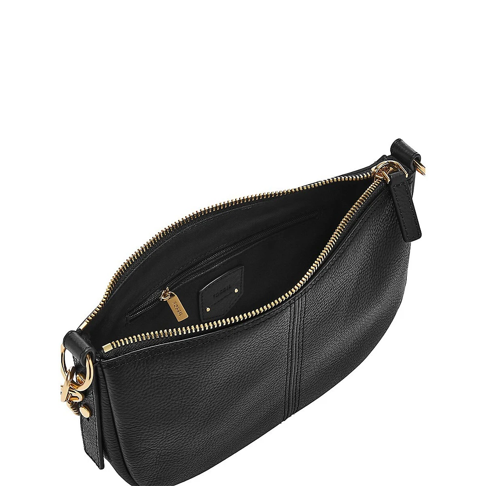 Jolie LiteHide Leather Convertible Baguette Bag